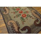 American Hooked Rug #17195