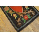 American Hooked Rug #17252