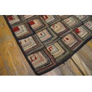 Late 19th Century American Hooked Rug 