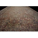 19th Century Persian Krman Laver Carpet 