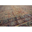 19th Century Persian Krman Laver Carpet 