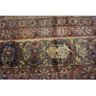 19th Century Persian Krman Laver Carpet 