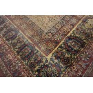 19th Century Persian Krman Laver Carpet 