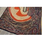 Mid 20th Century American Hooked Rug