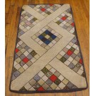 American Hooked Rug #17469