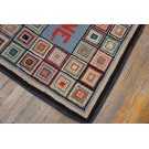 American Hooked Rug #17474