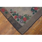 American Hooked Rug #17477