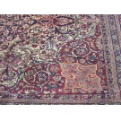 19th Century S.E Persian Kirman Laver Carpet