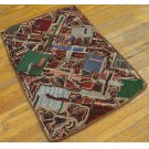 American Hooked Rug #17584