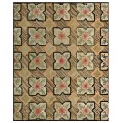 19th Century American Hooked Rug 