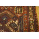 19th Century Caucasian Dragon Sumak Carpet 