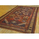 19th Century Caucasian Dragon Sumak Carpet 