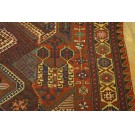 19th Century Caucasian Dragon Sumak Carpet 