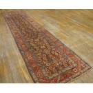 19th Century N.W. Persian Bakshaiesh Runner Carpet 