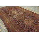 Early 20th Century S Persian Ghashgaie Gallery Carpet