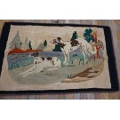 American Hooked Rug #18374