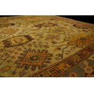 Early 20 Century Turkish Oushak Carpet 