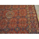 Mid-19th Century Central Asian Beshir Gallery Carpet