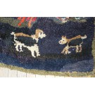 American Hooked Rug #18660