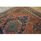 Late 19th Century Caucasian Sumak Carpet 