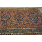 Late 19th Century Caucasian Sumak Carpet 