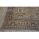 Late 19th Century N.E. Persian Khorassan Moud Gallery Carpet 