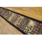 1930s Pictorial American Hooked Rug Runner