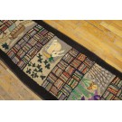 1930s Pictorial American Hooked Rug Runner