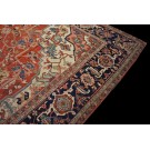 Late 19th Century N.W. Persian Serapi Carpet