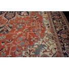 Late 19th Century N.W. Persian Serapi Carpet