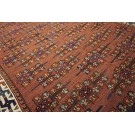 19th Century Central Asian Turkmen Yamoud Carpet 