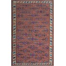 19th Century Central Asian Turkmen Yamoud Carpet 