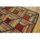 American Hooked Rug #19097