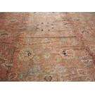 19th Century English Round Axminster Carpet