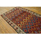 Early 20th Century N.W. Persian Flat-Weave 