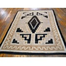 1930s American Two Grey Hills Navajo Carpet