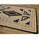 1930s American Two Grey Hills Navajo Carpet