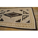 1930s American Two Grey Hills Navajo Carpet