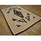 1930s American Two Grey Hills Navajo Carpet