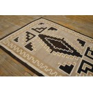 1930s American Two Grey Hills Navajo Carpet