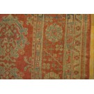 Late 19th Century Turkish Oushak Smyrna Carpet