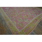 Early 20th Century Indian Cotton Agra Carpet