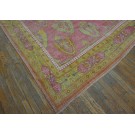 Early 20th Century Indian Cotton Agra Carpet