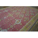 Early 20th Century Indian Cotton Agra Carpet