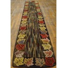 1930s American Hooked Rug Runner 