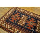 Early 20th Century Caucasian Kazak Carpet 