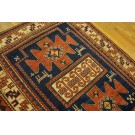 Early 20th Century Caucasian Kazak Carpet 