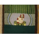 Mid-20th Century Pictorial American Hooked Rug