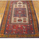 Late 19th Century Caucasian Fachralo Kazak Prayer Rug 