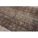 19th Century Pair of S.E. Persian Kirman Laver Runner Carpets